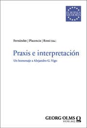 Cover von Praxis e interpretación