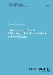 Cover von David Friedrich Strauß: A Reading of His Gospel Criticism and Metaphysics