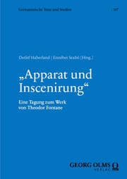 Cover von Apparat und Inscenirung