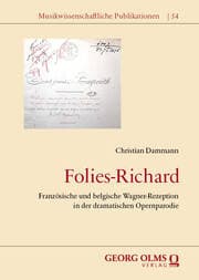 Cover von Folies-Richard