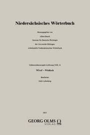 Cover von Niedersächsisches Wörterbuch
