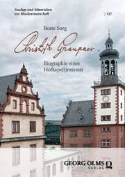 Cover von Christoph Graupner