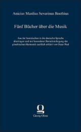 Cover von Fünf Bücher über die Musik