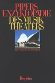Cover von Pipers Enzyklopädie des Musiktheaters