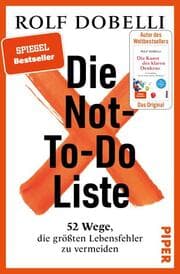 Cover von Die Not-To-Do-Liste
