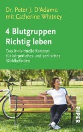 Cover von 4 Blutgruppen - Richtig leben