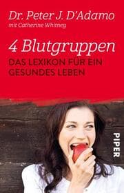 Cover von 4 Blutgruppen - Das Lexikon für ein gesundes Leben