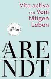 Cover von Vita activa oder Vom tätigen Leben