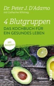 Cover von 4 Blutgruppen - Das Kochbuch für ein gesundes Leben