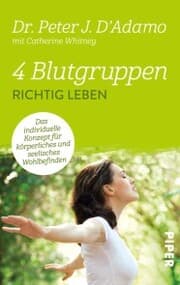 Cover von 4 Blutgruppen - Richtig leben