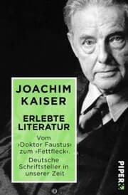 Cover von Erlebte Literatur