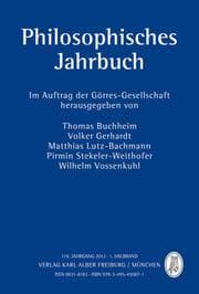 Cover von Philosophisches Jahrbuch