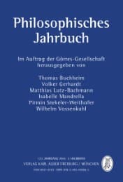 Cover von Philosophisches Jahrbuch 123/2