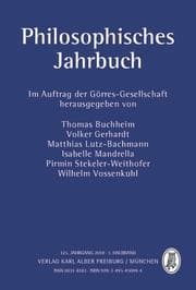 Cover von Philosophisches Jahrbuch