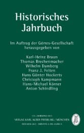 Cover von Historisches Jahrbuch