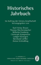 Cover von Historisches Jahrbuch