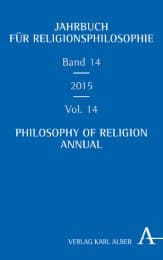 Cover von Jahrbuch für Religionsphilosophie 14/2015