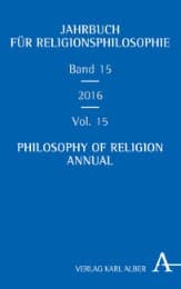 Cover von Jahrbuch für Religionsphilosophie 15/2016
