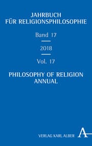 Cover von Jahrbuch für Religionsphilosophie