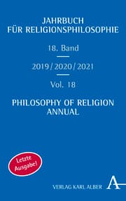 Cover von Jahrbuch für Religionsphilosophie