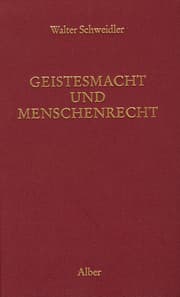 Cover von Geistesmacht und Menschenrecht