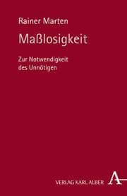 Cover von Maßlosigkeit
