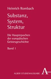 Cover von Substanz, System, Struktur
