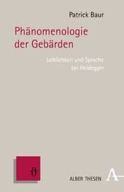 Cover von Phänomenologie der Gebärden