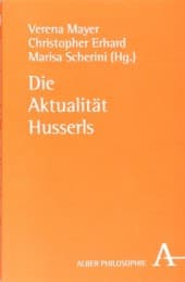 Cover von Die Aktualität Husserls