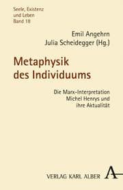 Cover von Metaphysik des Individuums