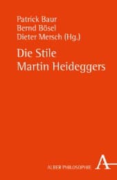 Cover von Die Stile Martin Heideggers