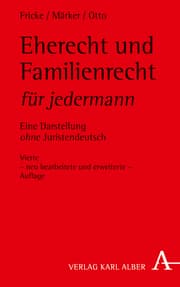Cover von Eherecht und Familienrecht für jedermann