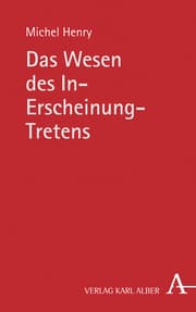 Cover von Das Wesen des In-Erscheinung-Tretens