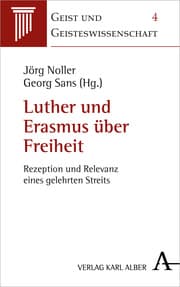 Cover von Luther und Erasmus über Freiheit
