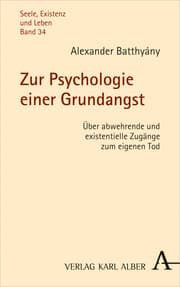 Cover von Zur Psychologie einer Grundangst
