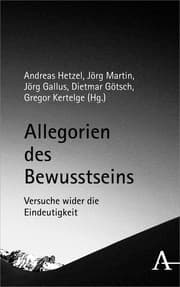 Cover von Allegorien des Bewusstseins