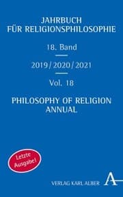 Cover von Jahrbuch für Religionsphilosophie