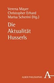 Cover von Die Aktualität Husserls