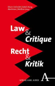 Cover von Law & Critique - Recht & Kritik