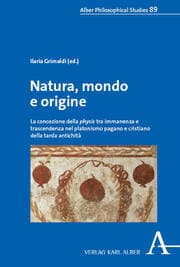 Cover von Natura, mondo e origine