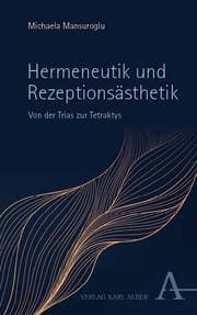 Cover von Hermeneutik und Rezeptionsästhetik