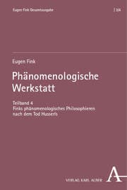 Cover von Phänomenologische Werkstatt