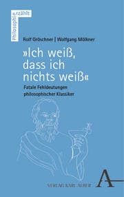 Cover von Ich weiß, dass ich nichts weiß
