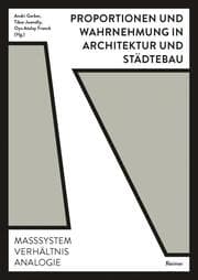 Cover von Proportionen und Wahrnehmung in Architektur und Städtebau