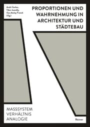 Cover von Proportionen und Wahrnehmung in Architektur und Städtebau