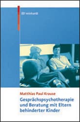 Cover von Gesprächspsychotherapie und Beratung mit Eltern behinderter Kinder