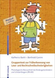 Cover von Gruppentest zur Früherkennung von Lese- und Rechtschreibschwierigkeiten