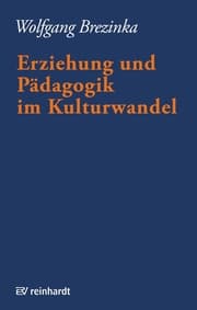 Cover von Erziehung und Pädagogik im Kulturwandel