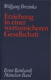 Cover von Erziehung in einer wertunsicheren Gesellschaft