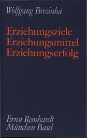 Cover von Erziehungsziele - Erziehungsmittel - Erziehungserfolg